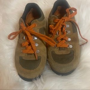 Timberland brown suede shoes, 13.5